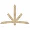 Ekena Millwork Alberta Rough Sawn Timber Gable Bracket, Douglas Fir, 84"W x 56"H x 2"D x 6"F, 16/12 Pitch GBW084X56X0206ALB00RDF - alternate 1